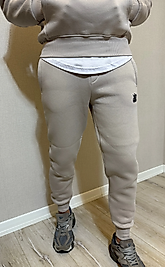 Paçası lastikli şardonlu Baskılı Eşoftman Altı