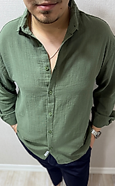 Müslin Haki Gömlek