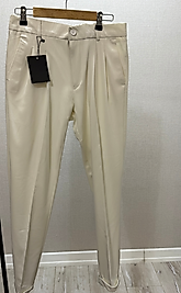 Beyaz Kumaş Pantolon